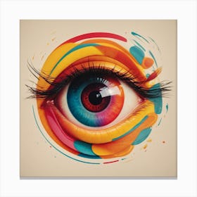 Eye Art wall Canvas Print