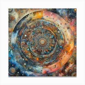 'Cosmic Spiral' Canvas Print