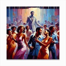 Club Scene Canvas Print