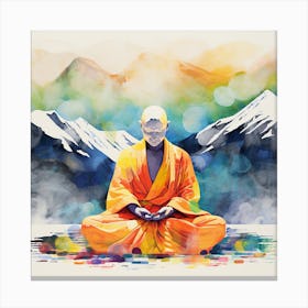 Buddha Meditation Canvas Print