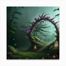 Fairytale Forest Canvas Print