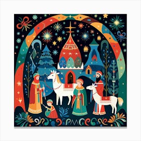 Nativity Scene 10 Canvas Print