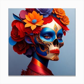 Day Of The Dead 04 Canvas Print