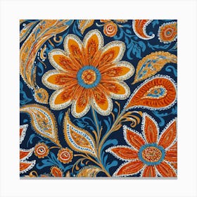 Paisley 9 Canvas Print