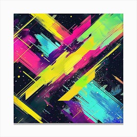 Abstract Painting 365 Canvas Print