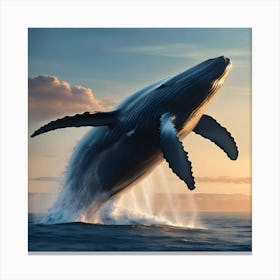 Humpback Whale 6 Canvas Print