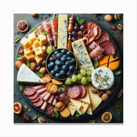 Cheese Platter 6 Canvas Print