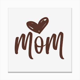 Mom Love Image Canvas Print