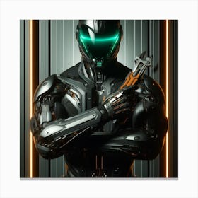 Cyborg 15 Canvas Print