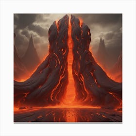 Lava Monster 1 Canvas Print