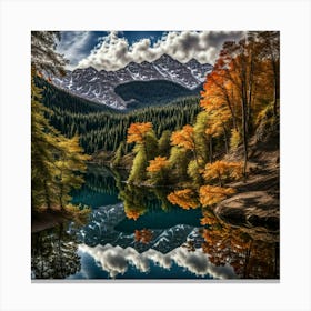 Autumn In The Mountains 2 Canvas Print