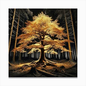 Tree In The Forest 33 Canvas Print