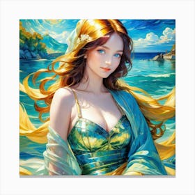 Mermaidxge Canvas Print