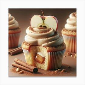 Apple Cupcakes Canvas Print