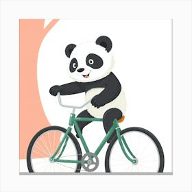 Asm A Cute Panda Riding A Bicycle 23be5dc0 9b6c 43ca 957f 8f322910b7c0 Canvas Print