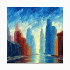 Chicago Cityscape Canvas Print