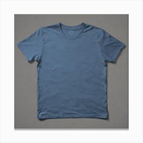 Blue Tee Shirt Canvas Print