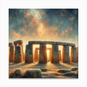 Stonehenge 1 Canvas Print