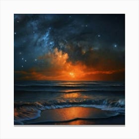 Starry Night 1 Canvas Print