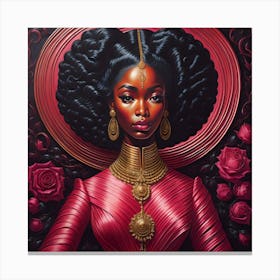 Afro-Futurism Canvas Print