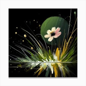 Single Flower (4) Canvas Print