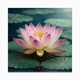 Lotus Flower 90 Canvas Print