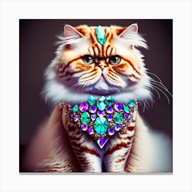 Luxury Cat Canvas Print