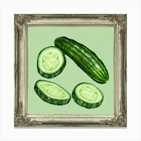 Cucumbers 3 Canvas Print
