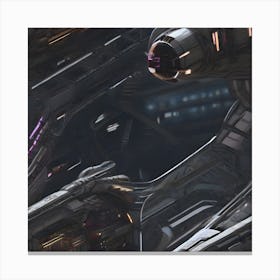 Spaceship 4 Canvas Print