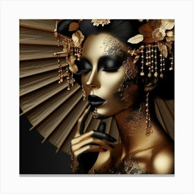 Geisha 209 Canvas Print