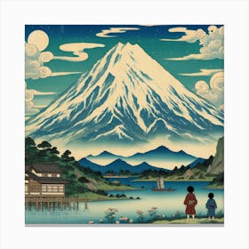 Mt Fuji 1 Canvas Print