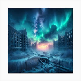 Frozen Echoes 14 Canvas Print