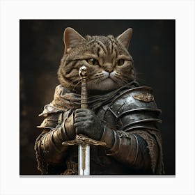 Game Of Thrones Cat 1 Canvas Print