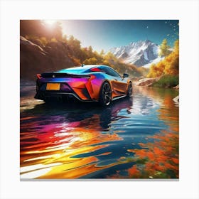 Bmw I8 2 Canvas Print