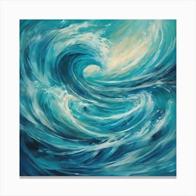 Ocean Wave Canvas Print