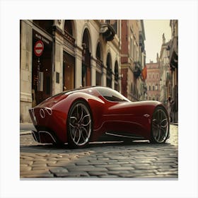 Stylish Car Canvas Print