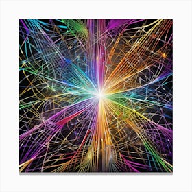 Fractal Burst 1 Canvas Print