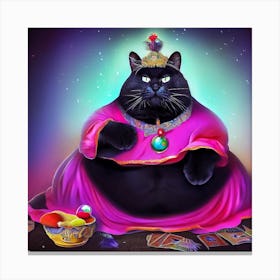 King Of Cats Canvas Print