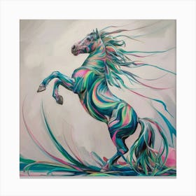 Colorful Horse 23 Canvas Print