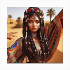 Egyptian Beauty 1 Canvas Print