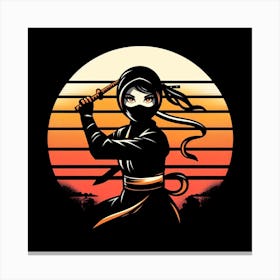 Ninja 1 Canvas Print