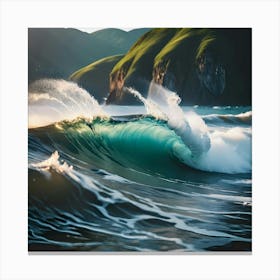 Surfs Up 3 Canvas Print