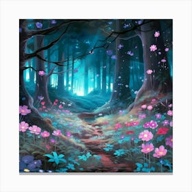 Fairy Forest 1 Canvas Print