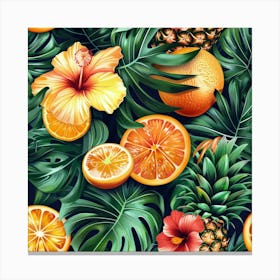 Tropical Fusion (12) Canvas Print