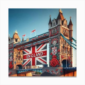 England Tower Bridge Canvas Print
