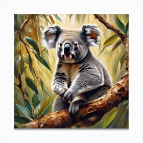 Baby Koala Canvas Print