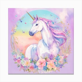 Unicorn Canvas Print