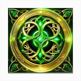 Celtic Circle Canvas Print