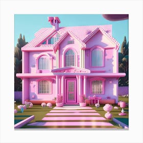 Barbie Dream House (171) Canvas Print