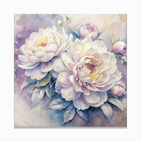 Peonies 41 Canvas Print